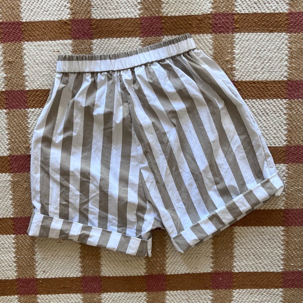 Caron Callahan Stripe Shorts